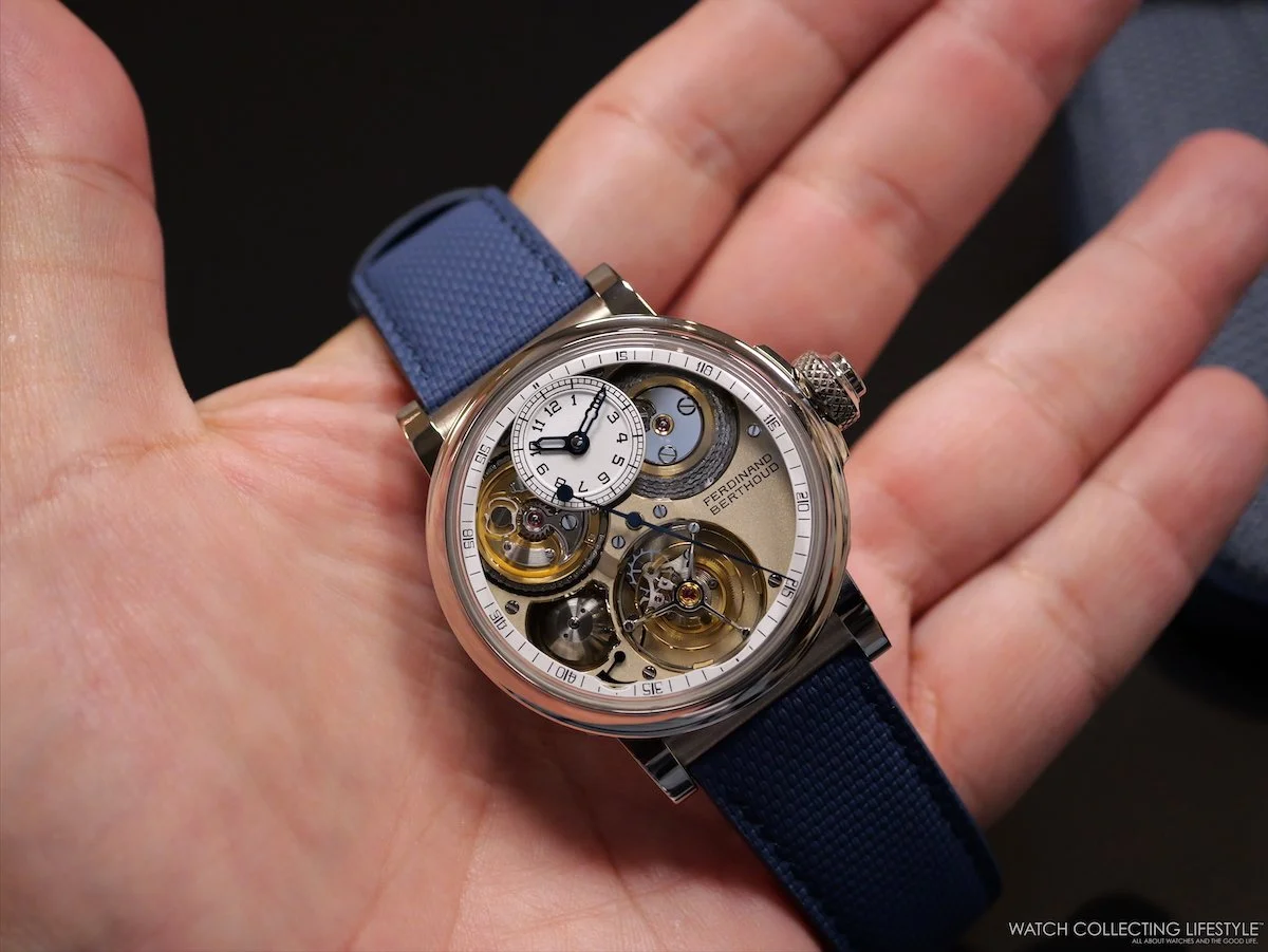 Introducing: Ferdinand Berthoud Chronomètre FB 2TV.1 Mesure du Temps 1787—Its Most Spectacular Movement Yet (Live Photos)